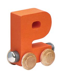 Wooden Letter P Train