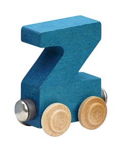 Wooden Letter Z Train