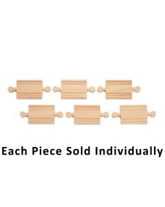 Male 2 Inch Straight Wooden Track
