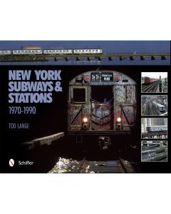 New York Subways and Stations: 1970-1990 Book