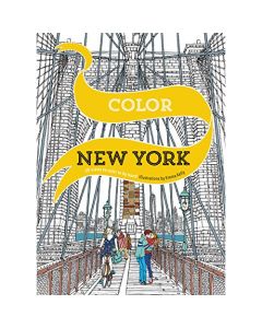 Color New York: 20 Views to Color Book