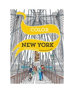 Color New York: 20 Views to Color Book