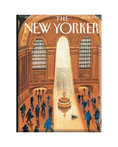Grand Central - Gold - Notecard