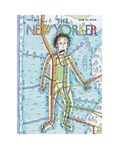 Mr Subway Map Notecard