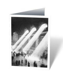 Grand Central Streaming Light Notecard