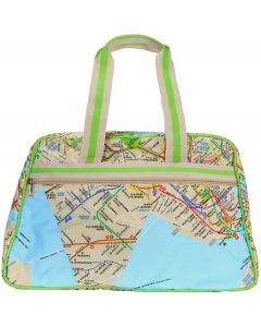 NYC Subway Map Travel Bag