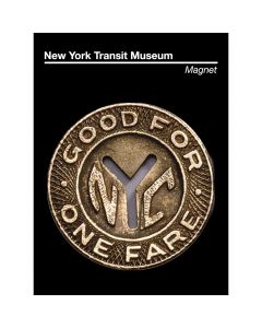 Subway Token Magnet