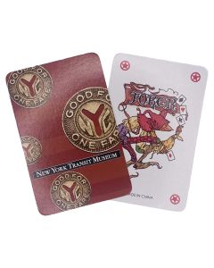 NYC Subway Token Deck of Playing Cards