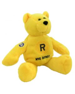 NYC Subway #R Train Teddy Bear