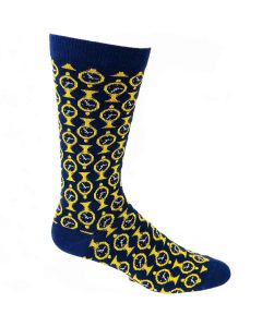 Grand Central Terminal Clock Socks (Women 9-11)