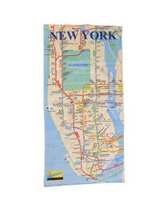 Subway Map Beach Towel