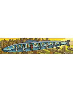 2008 In Flight - MTA Arts & Design Art Card