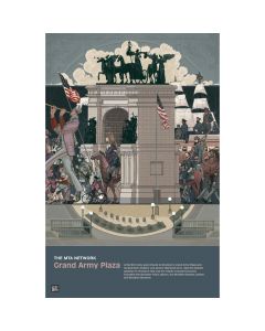 2013 Grand Army Plaza - MTA Arts & Design Poster