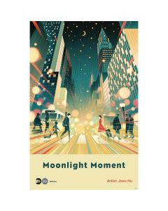 2017 Moonlight Moment - MTA Arts & Design Poster