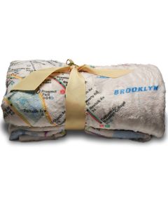 NYC Subway Map Blanket