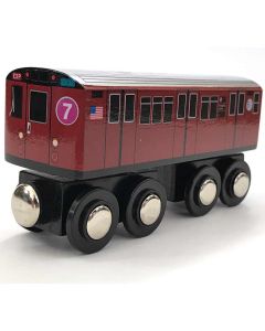 NYC Subway Wooden RedBird (R33ML)