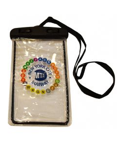 NYC Subway Routes Waterproof Case Cell Phone Pouch
