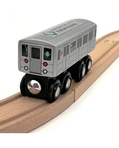 NYC Subway Wooden 6 Train Express