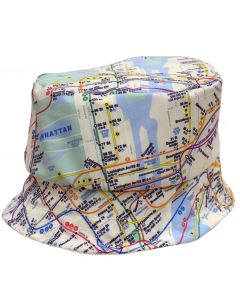 Baby NYC Subway Map Bucket Hat
