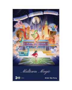 2020 Midtown Magic MTA Arts & Design Poster