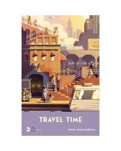 2021 Time Travel - MTA Arts & Design Poster