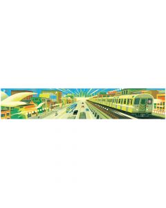 2021 Full Speed Ahead MTA Arts & Design Art Card