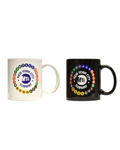 NYC Subway Routes Mug Set