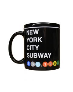 Established 1904 NYC Subway Mug Black