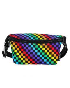 Indy Checkered Fanny Pack