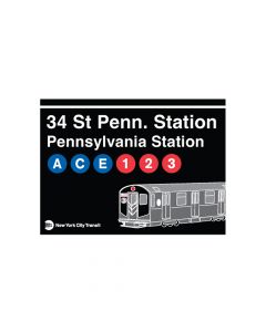 Magnet 34 St Penn Station