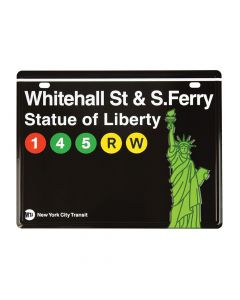 Door Sign Statue of Liberty