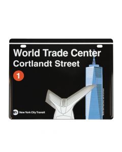 Door Sign WTC Cortlandt Street