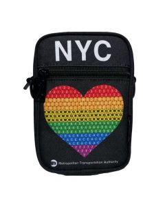 Rainbow Heart Sling Bag