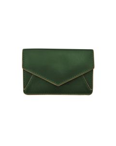 Hunter Green Envelope Business Card Holder