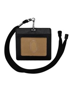 I.D. Lanyard Horizontal Black