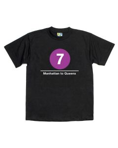 Kids Tee 7 Train (International Express Manhattan to Queens)