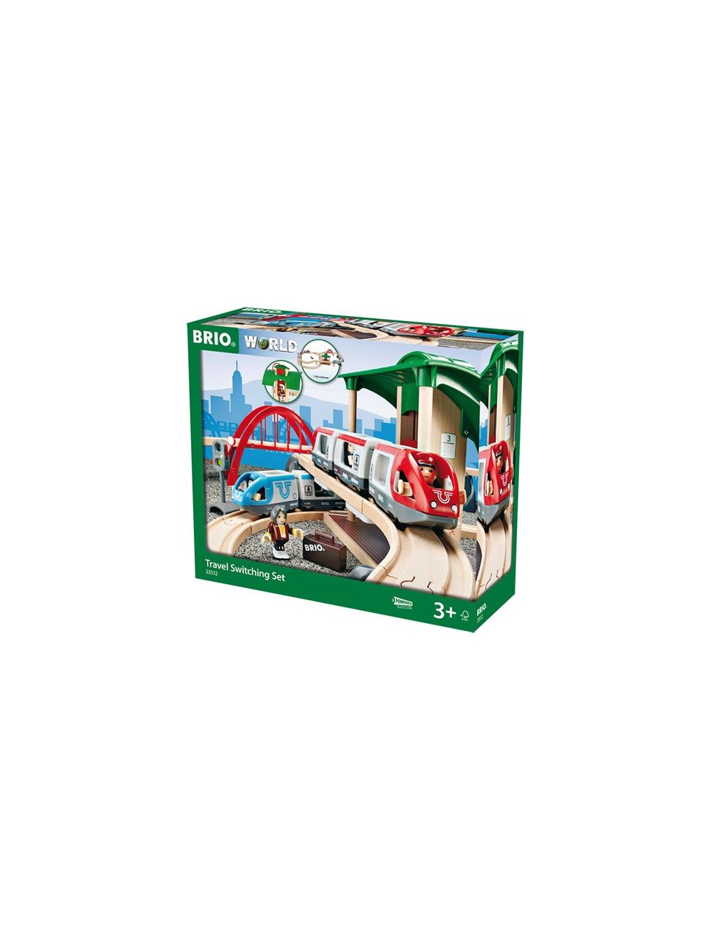 brio switching train set