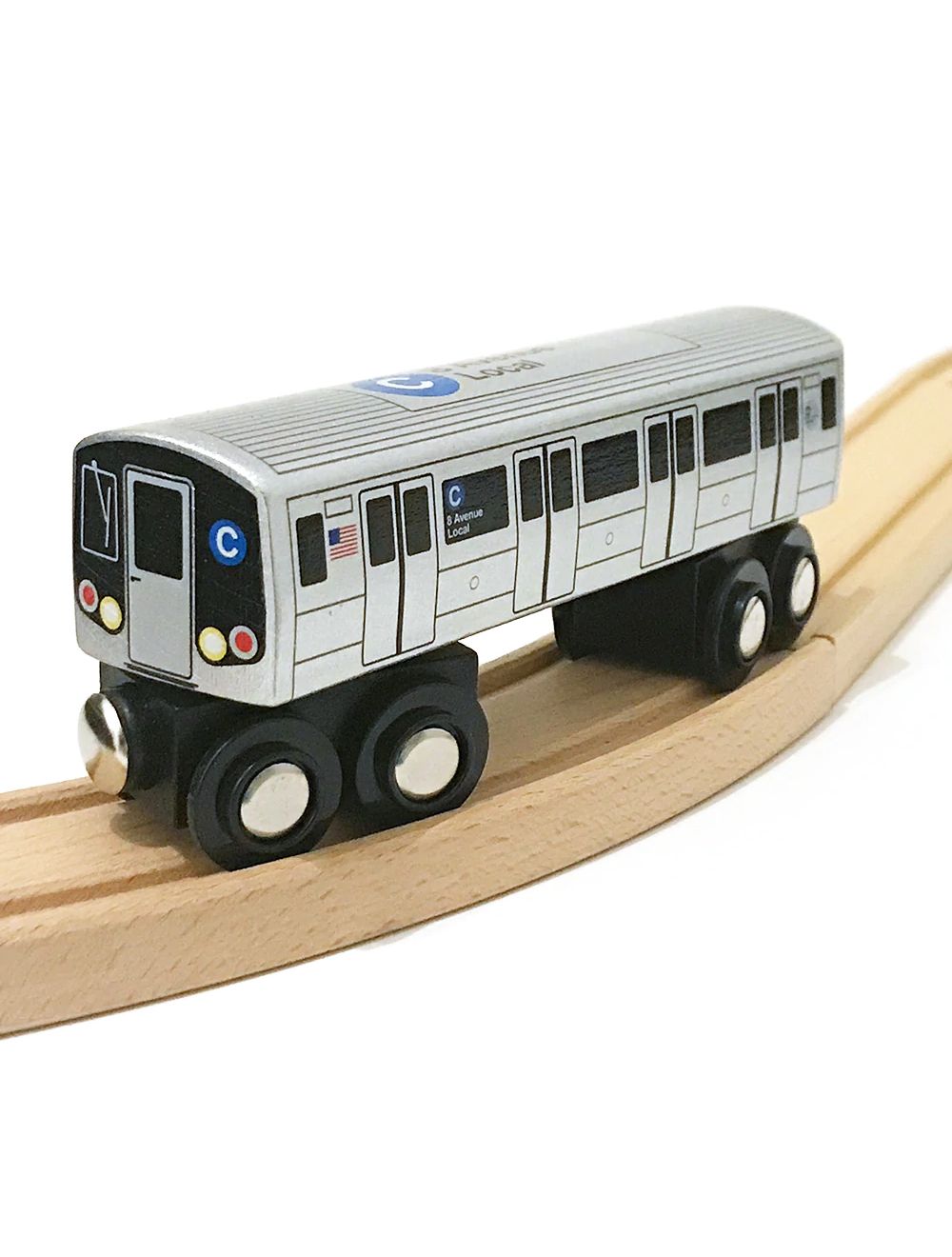 NYC Subway Wooden C Train