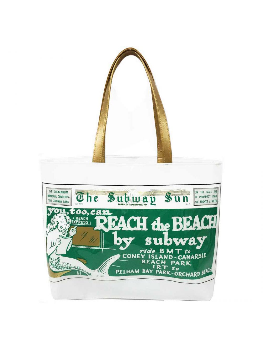 mermaid beach tote