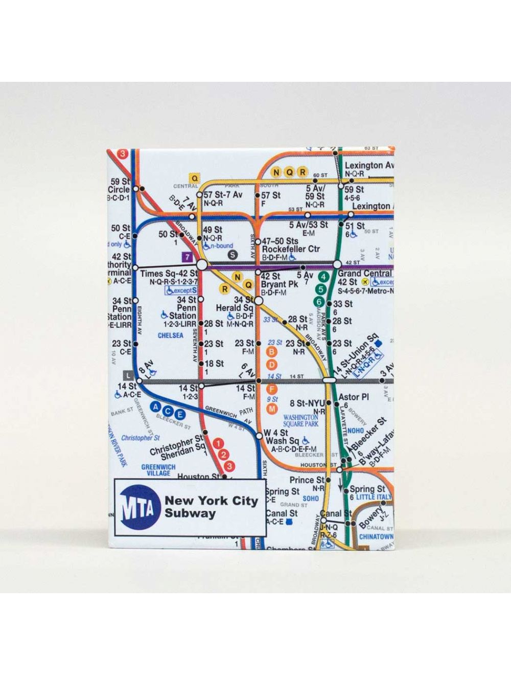 Little Italy NYC Subway Magnet New York City MTA Station Souvenir Gift 
