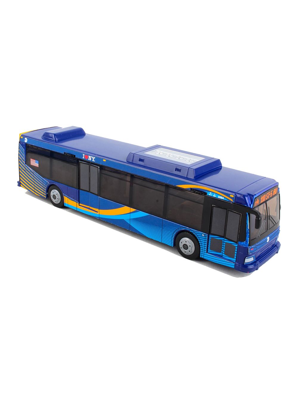 blue toy bus