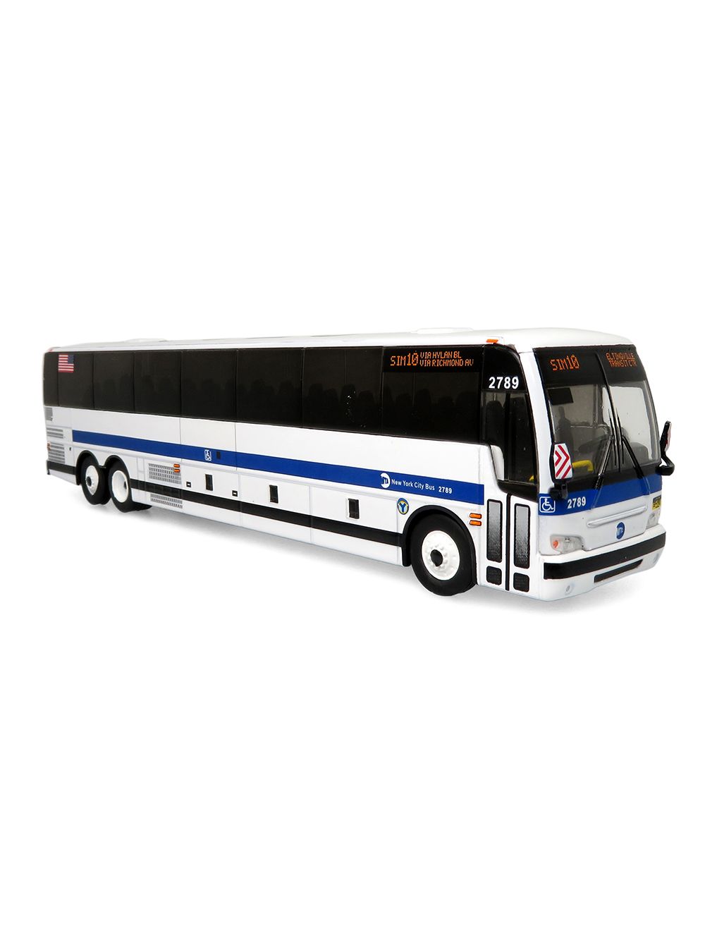 Prevost X3-45 Commuter Coach SIM10 Diecast Model Bus Prevost X3-45 Commuter Coach SIM10 Diecast Model Bus