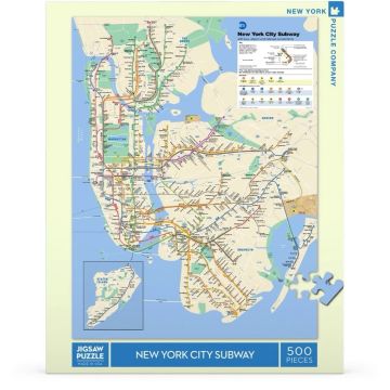 New York Subway Map Puzzle