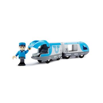 BRIO Blue Battery Operated Travel Engine