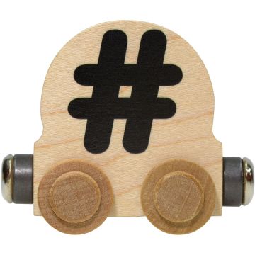 Wood NameTrains Hashtag