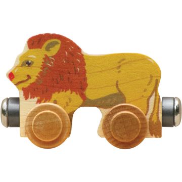 Wood NameTrains Leonardo Lion