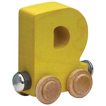 Wooden Letter D Train