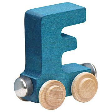 Wooden Letter F Train