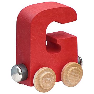 Wooden Letter G Train