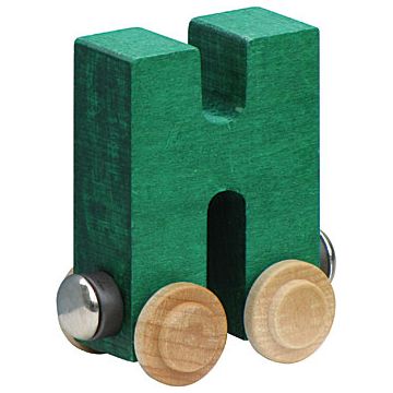 Wooden Letter H Train